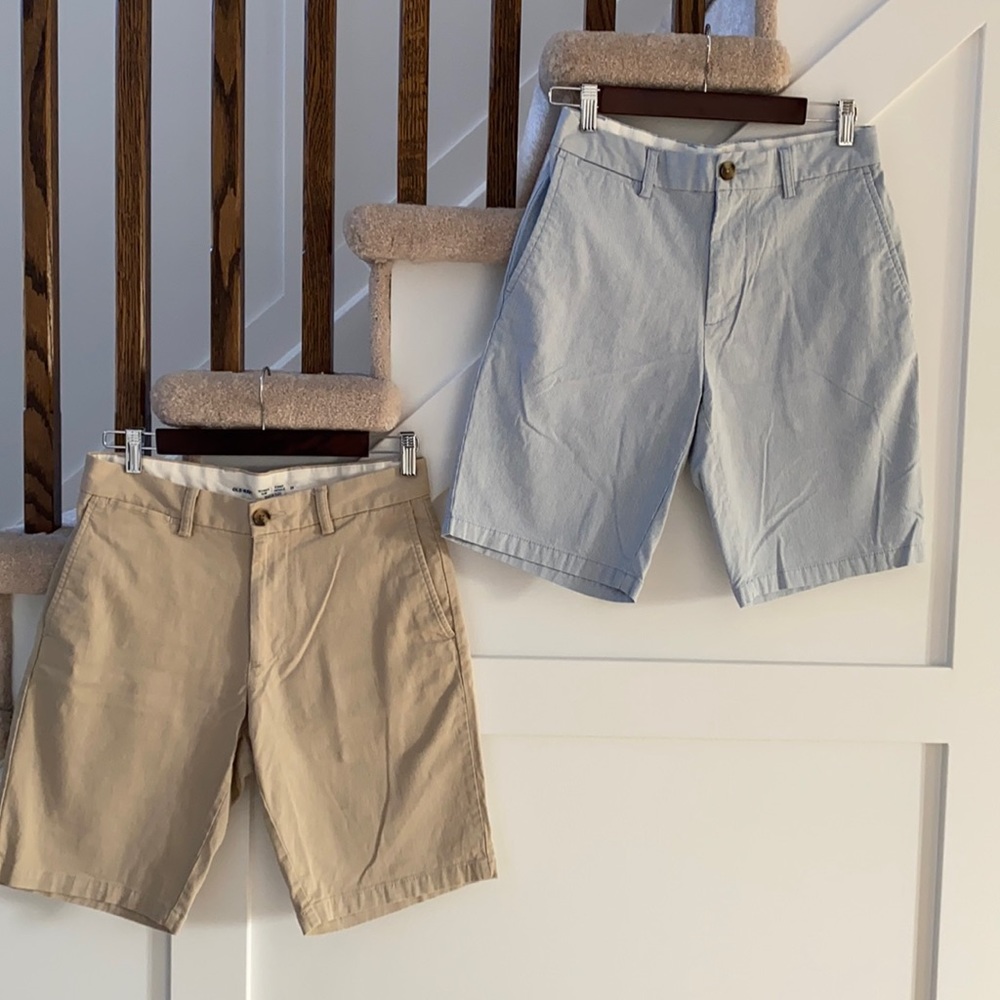 Lot of 2 Men’s Dress Shorts Ultimate Slim built-in-flex 29W